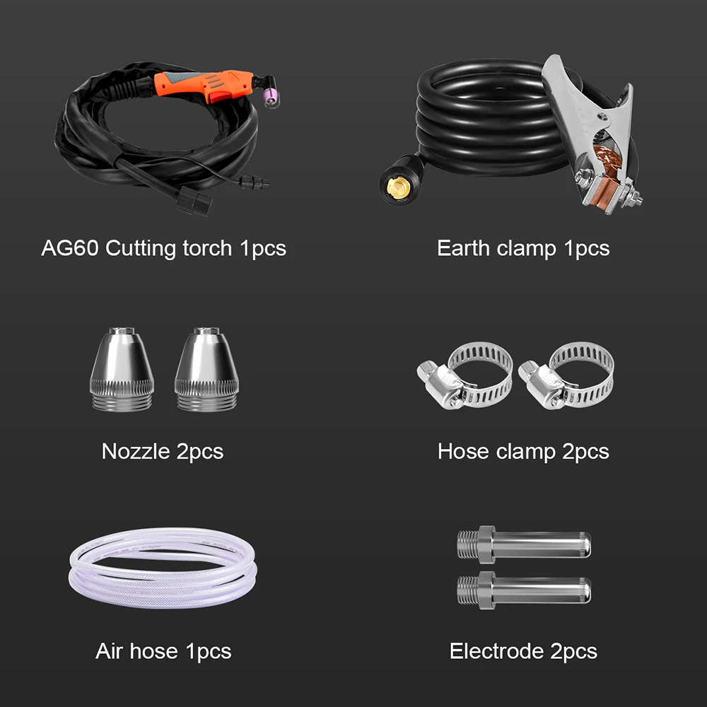 HIWELD Plasma Cutter Welding Machine Fit 0.1-13mm Aluminum Copper Carbon Galvanized Stainless Steel For Soldering Tool