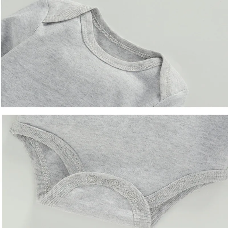 MiaGie Cotton Bodysuit For Newborns Four Season Long Sleeve Infant Baby Girls Boys Clothes Jumpsuit Solid Baby's Rompers
