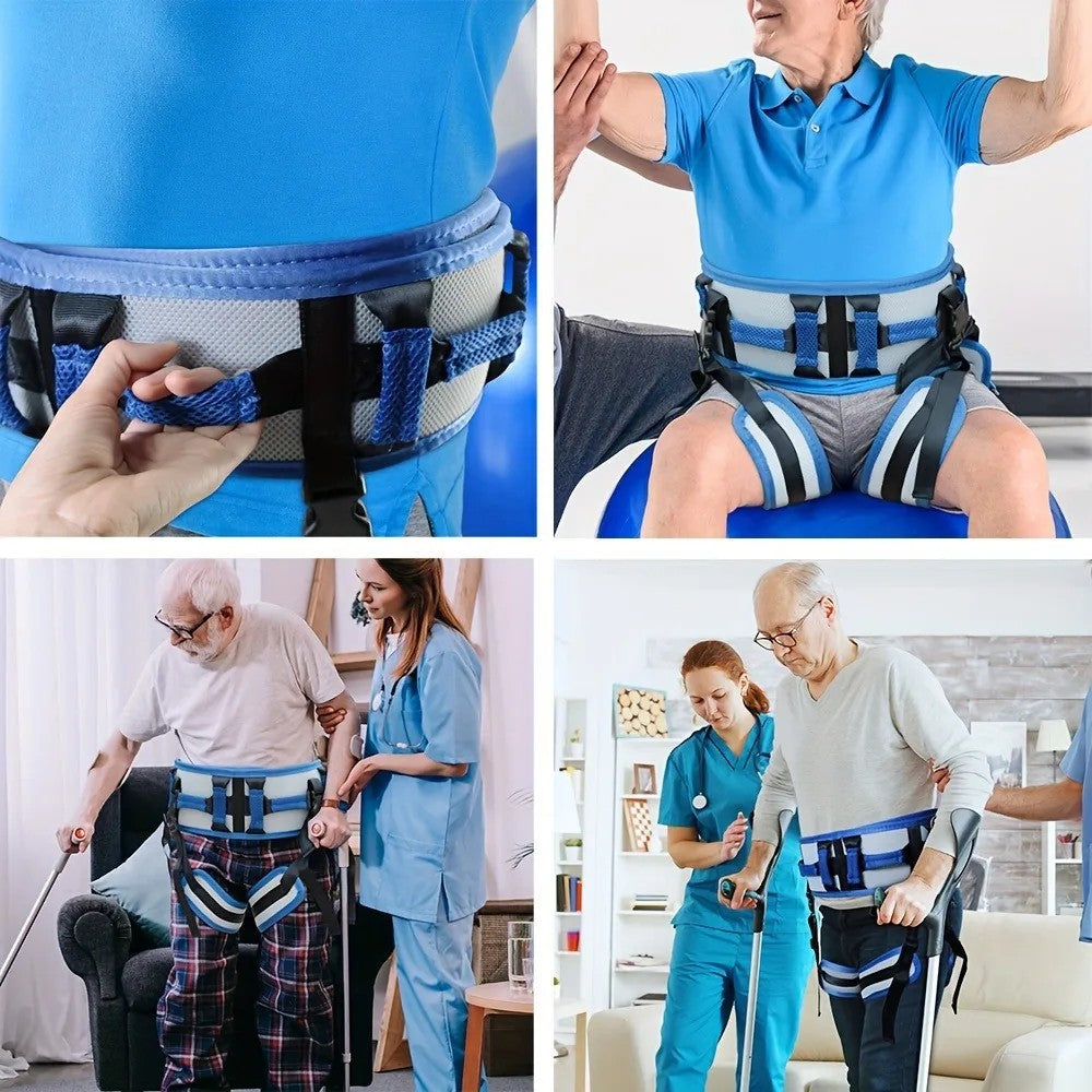 TRANSFER SHEET Elderly Lift Assist Belt - Soft, Comfortable Waist Support For Safe Mobility & Transfer Training Lifts For Disabled Adults Chair Invalids hoists