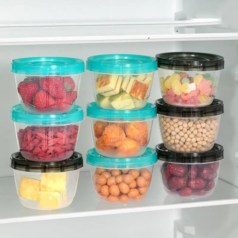 Taliny Refrigerator Sealed Box Sealed Clear Container Jar Cereal Containers Storage Transparent Kitchen Sealed Jar Storage Container