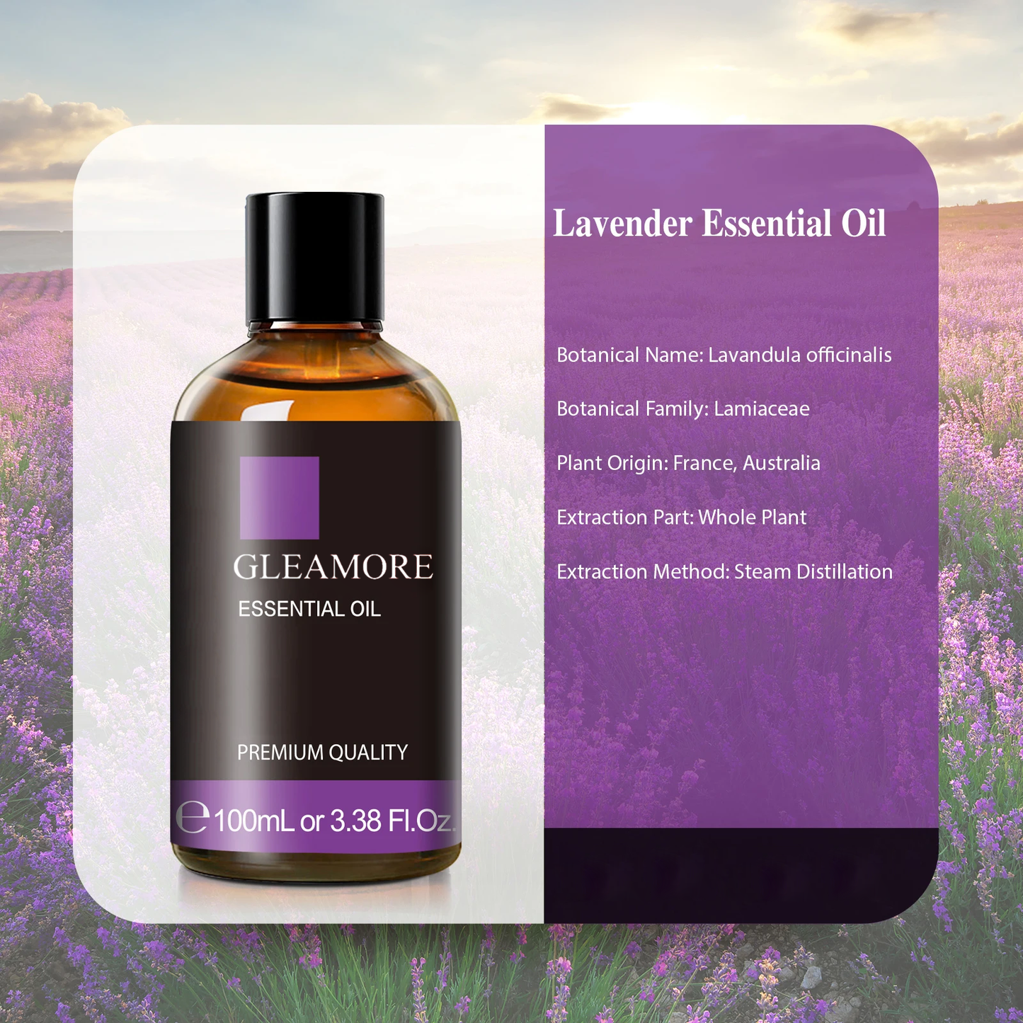 GLEAMORE 100ML Premium Aromatic Essential Oil For DIY Soaps Candle Fast Shipping 1pcs