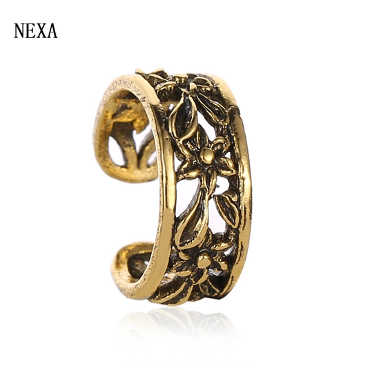 NEXA Bohemian Ear Cuff Earring for Women Multicolor C-Shape No Pierced Small Earring Bridal Wedding Ear Clip Jewelry Gifts