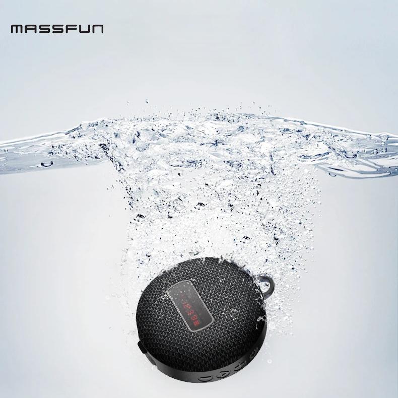 MASSFUN Bluetooth Loud Speaker Portable Sound Box Music Wireless Mini Subwoofer