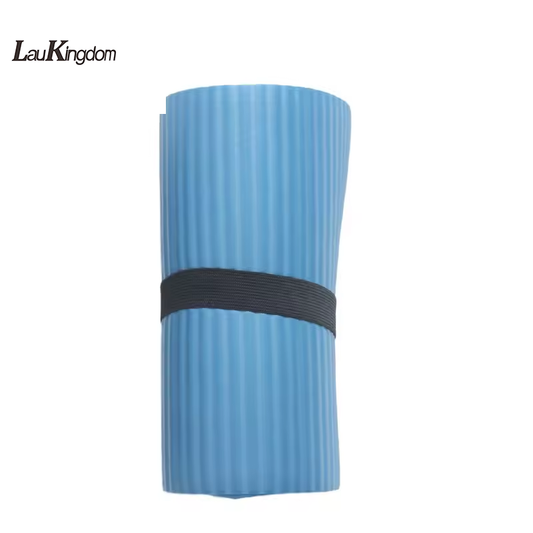LauKingdom Multi-functional Yoga mats Knee Pad Gym Equipment Foam Portable Flat Belly Wheel Pad Anti-sweat Folding Yoga Mat Workout Sports