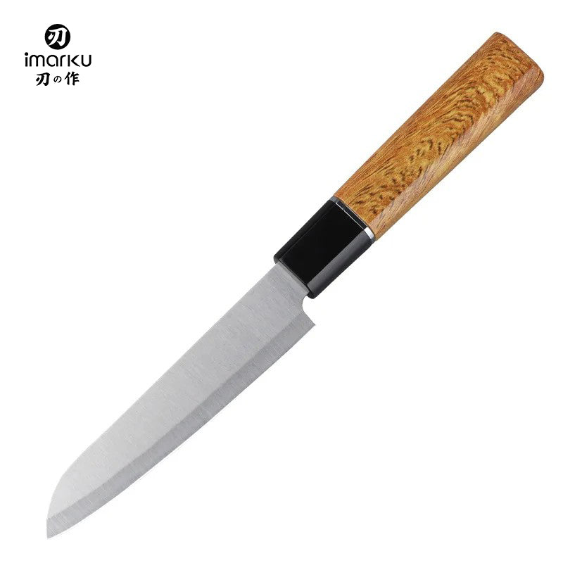 imarku Utility Fruit Knife PP Handle Stainless Steel Pocket Knife Kitchen