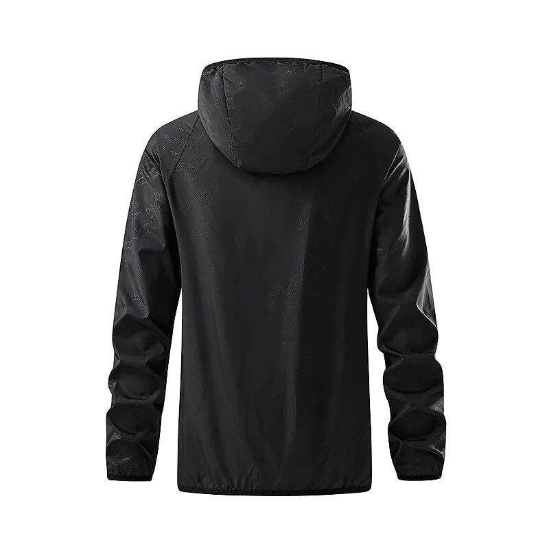 Gulina Men Women Hiking Jackets Waterproof Sun Protection Windbreaker Camping Climbing Outdoor Rain Coat Unisex Portable Clothes