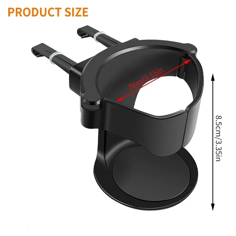 MDLOWJ Universal Car Air Vent Drink Cup Bottle Holder AUTO Car Truck Water Bottle Holders Stands Car Cup Rack for Water Bottle Drink holders for vehicles
