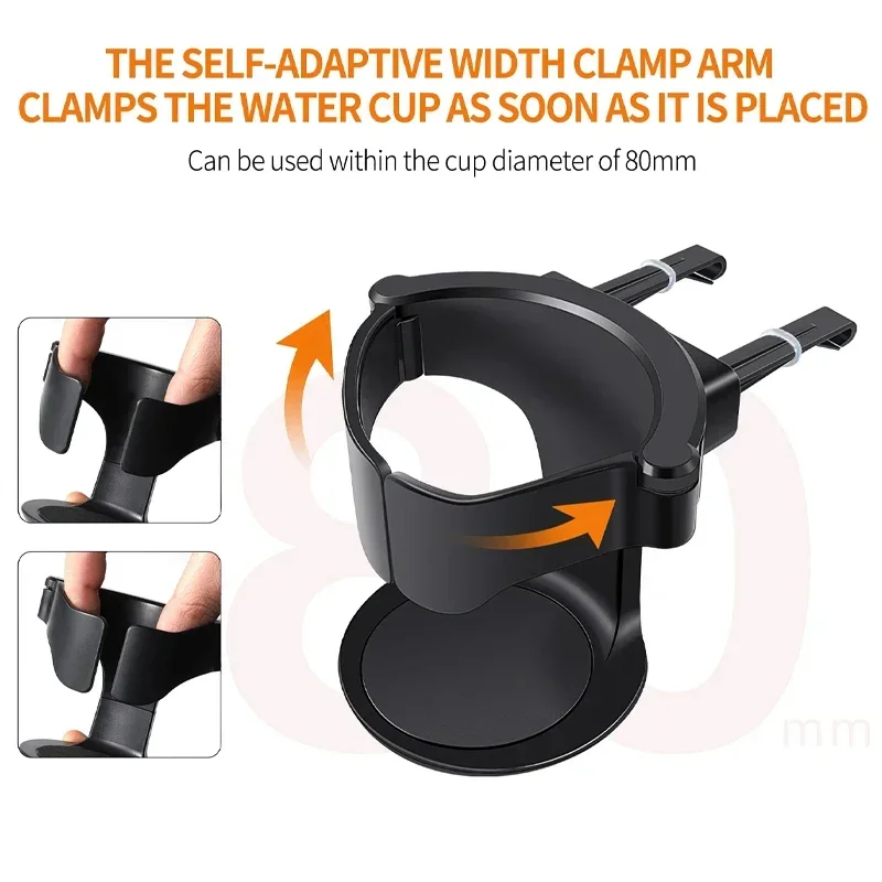 MDLOWJ Universal Car Air Vent Drink Cup Bottle Holder AUTO Car Truck Water Bottle Holders Stands Car Cup Rack for Water Bottle Drink holders for vehicles