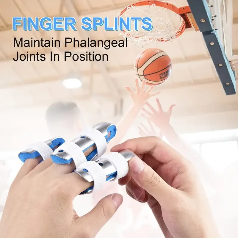 DIDIAO 1Pc Finger Splint, Finger Support Brace Finger Stabilizer For Broken Fingers Straightening Arthritis Knuckle Immobilization