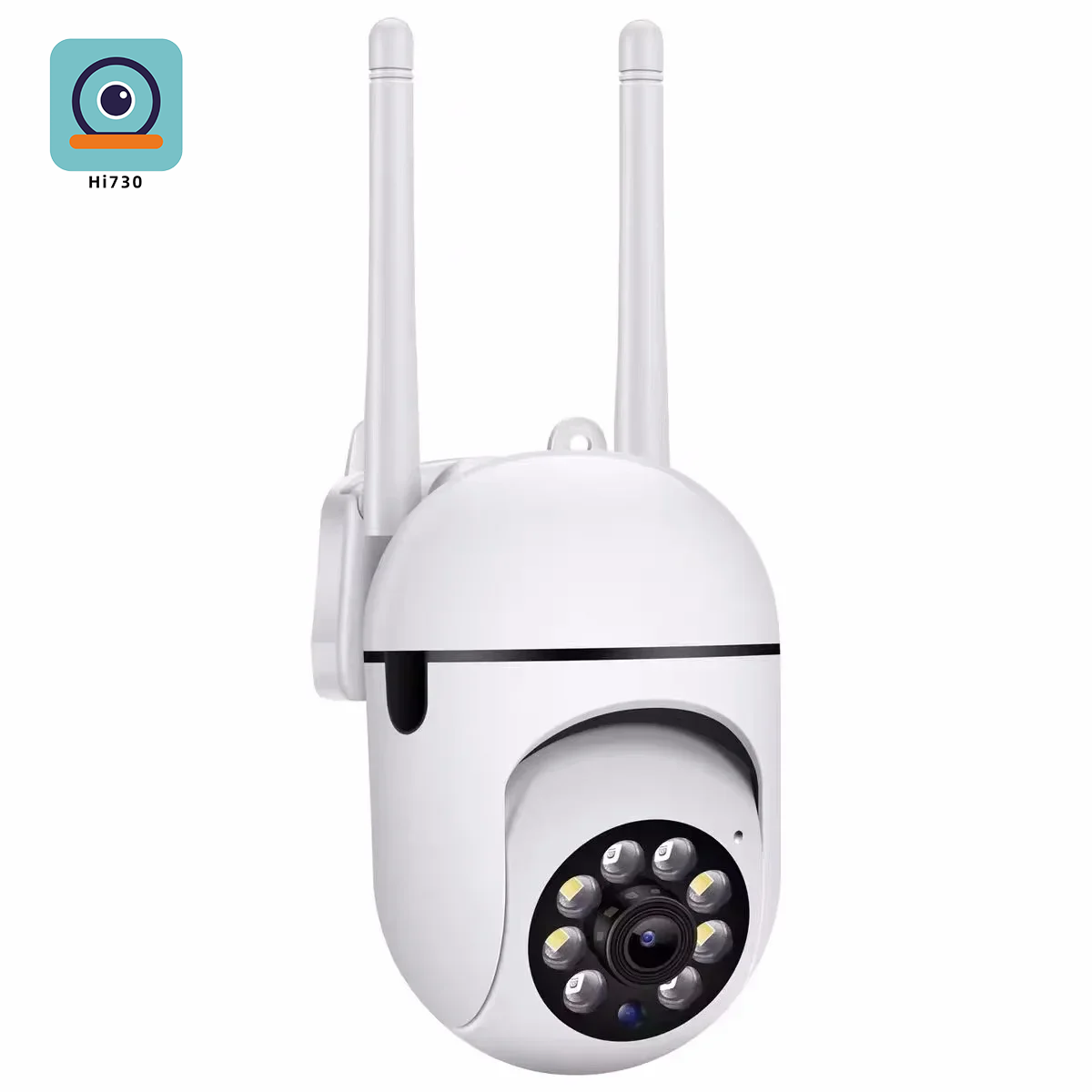 Hi730 Wall-WiFi Camera Night Vision 2.4G hotspot 360° Rotate Anti-theft Monitor Security Surveillance Smart Camera for Phone