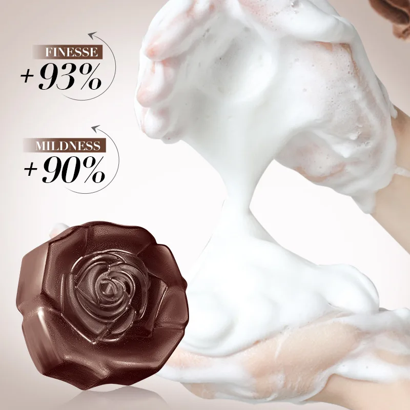 Queen'Week 100g Coffee Handmade Soap Cleansing The Body Hand Wash Soap Essential Oil Moisturizing Product Body Care Dry Skin Prevent Dry