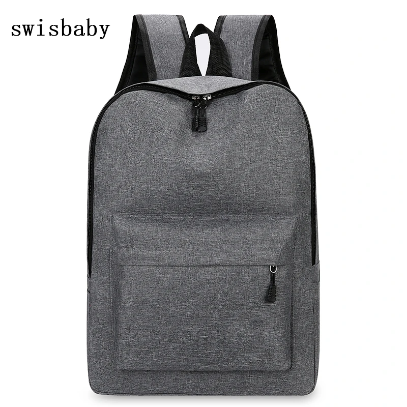 swisbaby High Quality School Student Backpack Large Capacity Travel Bag Fashion Oxford Cloth Bag Trendy Computer Bag Backpack Washable