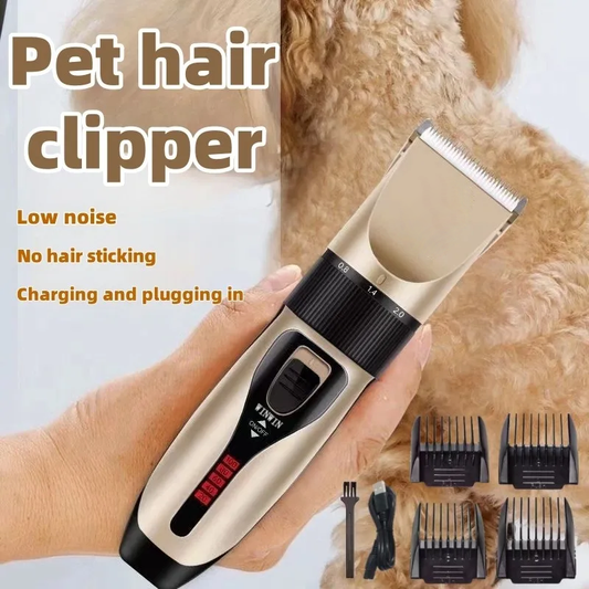 WINWIN Dog Professional Hair Clipper Electrical Grooming Trimmer for Pets USB Rechargeable Cat Shaver Animals Haircut Machine