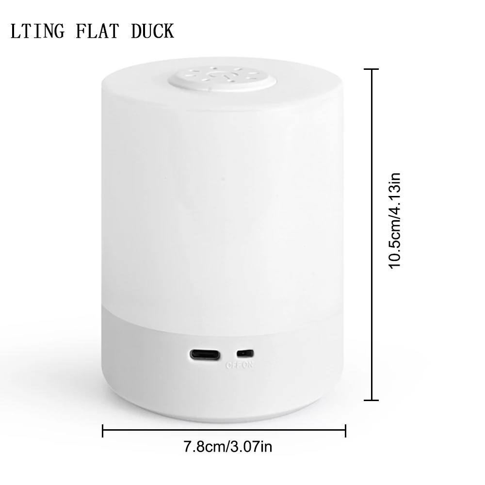 LTING FLAT DUCK Touch Night Lamp 3 Modes Dimming Bedroom Bedside Lamp USB Charging Night Light Ambient Light Soft Light Table Lamp For Kids Gift
