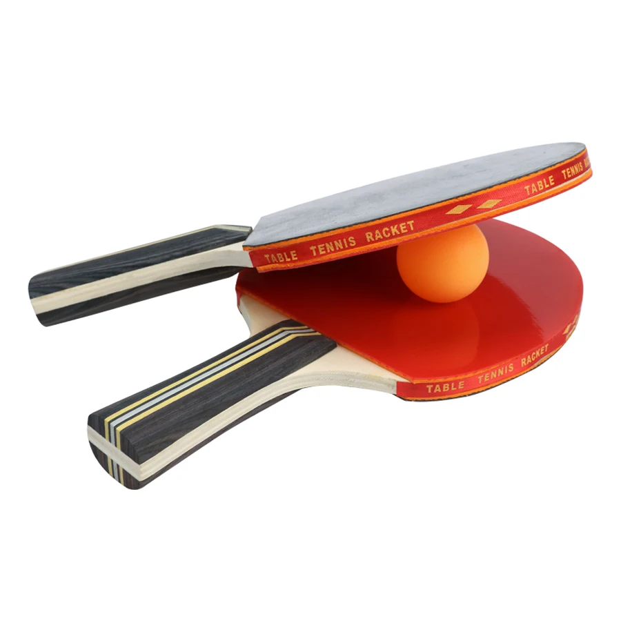 AMOLDO 1 set of table tennis racket set table tennis racket indoor and outdoor training set sports equipment