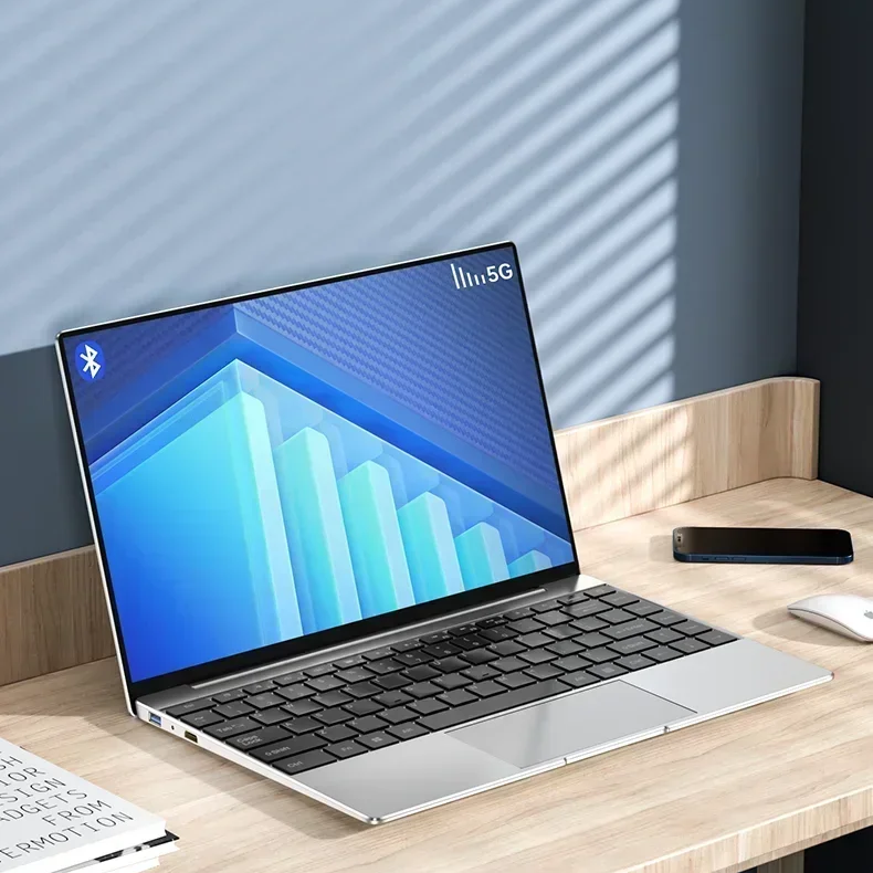 IAMU 14.1" Ultra Slim Laptop Notebook Gamer 1920*1080 Display Office Study Computer PC Personal computers