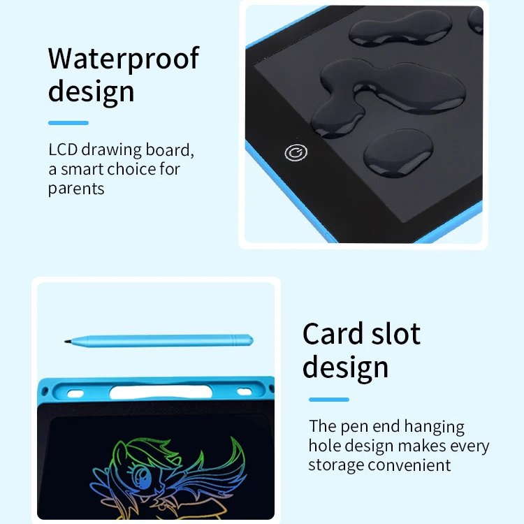 Dexboard LCD Writing Tablet Drawing Board Graffiti Sketchpad Mgaic Erasable Handwriting Pad Toys for Kids Boys Gifts