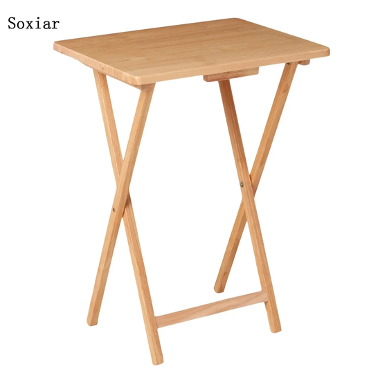 Soxiar Indoor Single Folding TV Tray Table