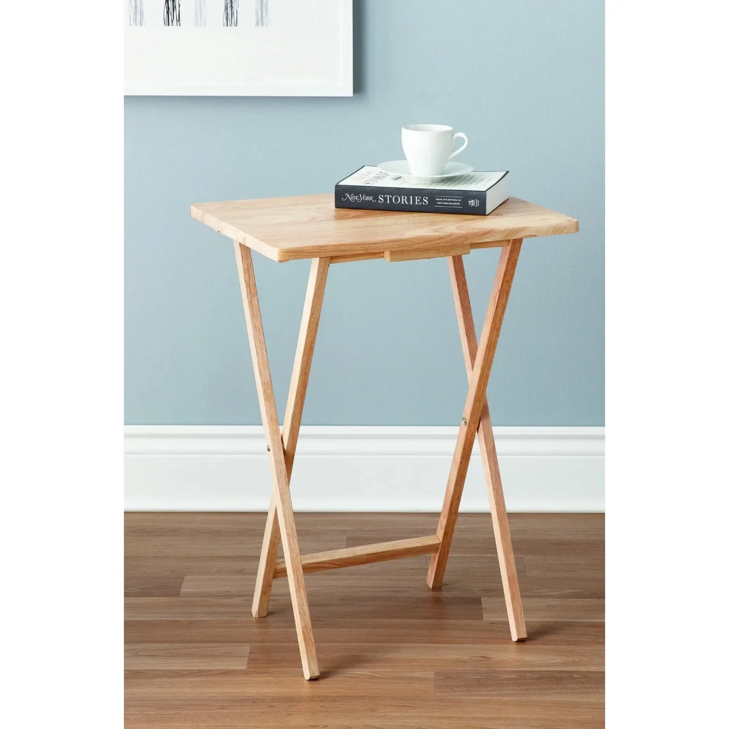 Soxiar Indoor Single Folding TV Tray Table