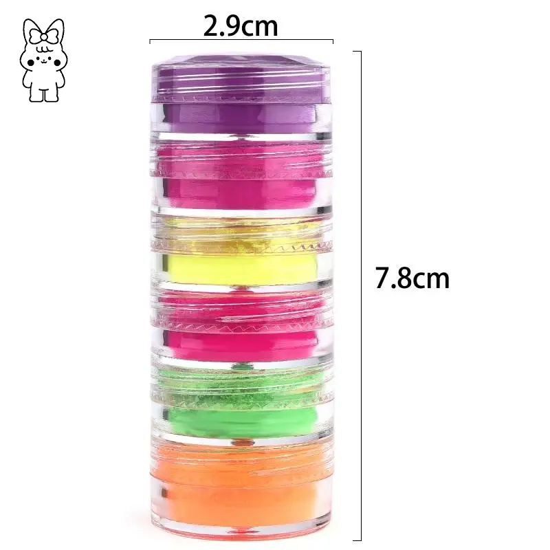 6-Color Set Pearlescent Powder Candle Epoxy Resin Dye Pearl Pigment DIY Jewelry Crafts Making Accessory