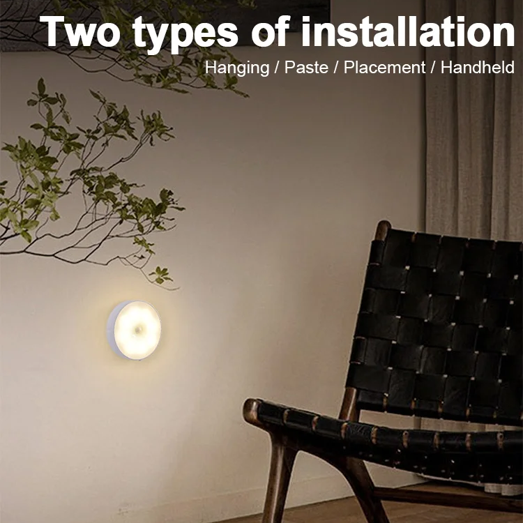 starslumin Sensor Light Night Light USB Rechargeable Night Lamp for Kitchen Cabinet Wardrobe Lamp Staircase Wireless Closet Light