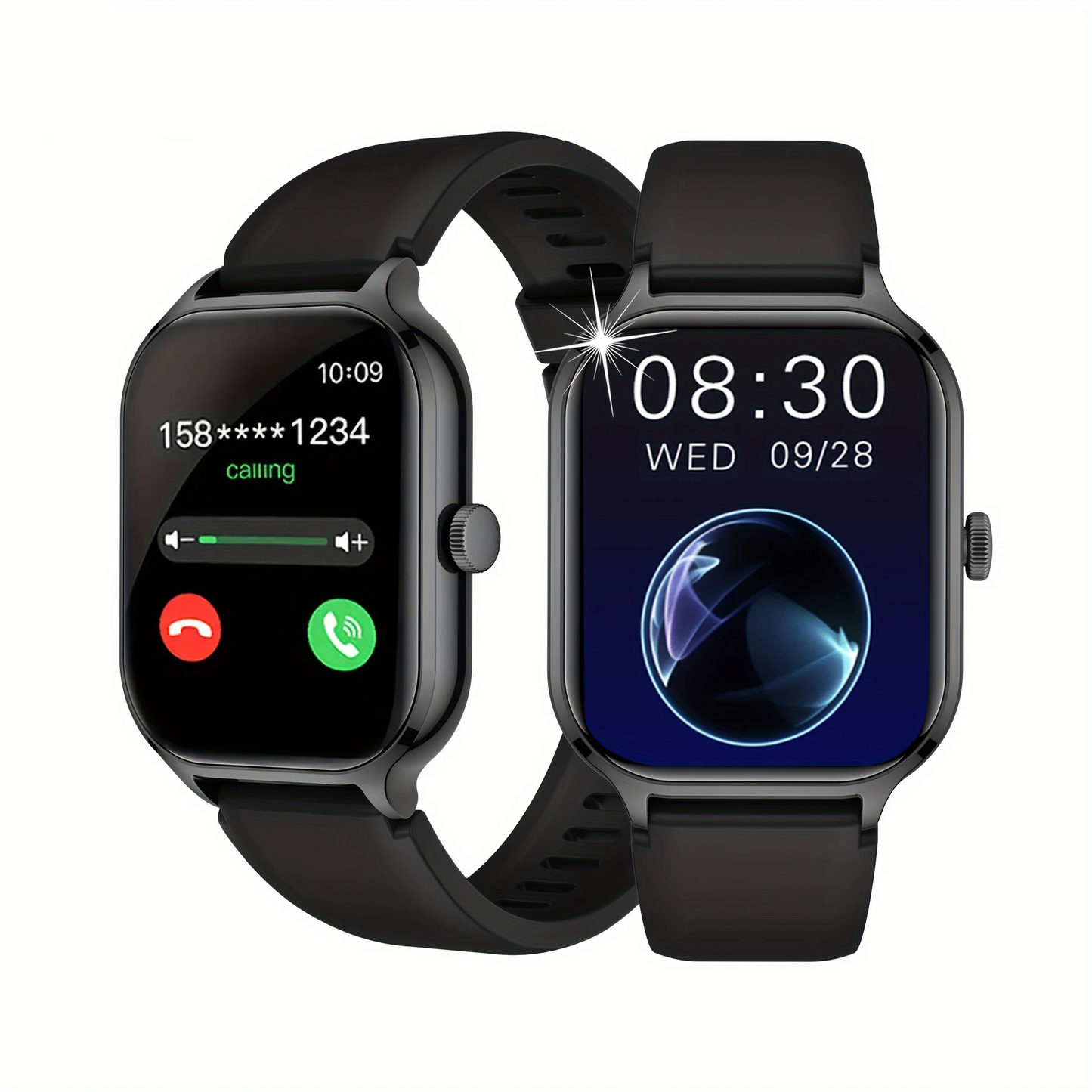 eleteoos Smart watch wireless calling/dial multi-Sport mode information reminder Various APP Reminders