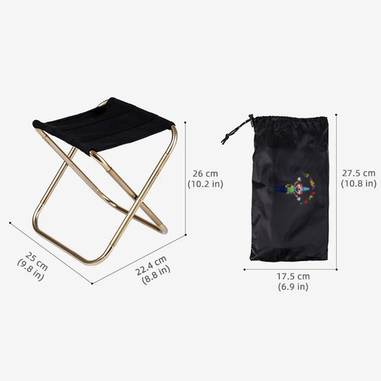 Inflatable Tube Man Lightweight Outdoor Camping Chair Aluminium Folding Fishing Stool Collapsible Camping Seats Hiking Stool Lounge furniture