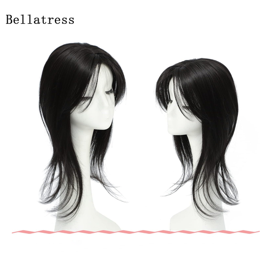 Bellatress Hair Toppers for Women 18 inch Hair Topper Wiglets Synthetic Hair Pieces for Women with Thinning Hair