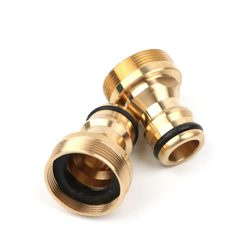 Persistence Brass M22 M24 Thread Hose Water tube Connector Tap Snap Adaptor Fitting Garden Quick Connector