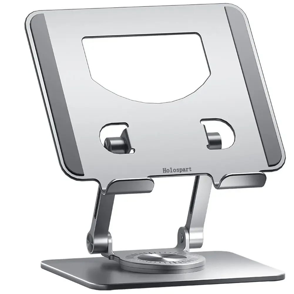 Holospart 360° Rotatable Tablet Stand Adjustable Foldable Desktop Stand Holder Compatible For 4.7-12 Inch