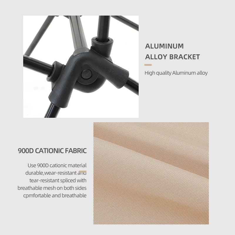 Xiergo Foldable Camping Chairs Lightweight folding Chair Ultralight Backpacking Chairs