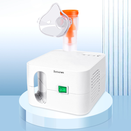 Soterwu Medical Nebulizer Household Compression Nebulizer Children and Adults Nebulizer Mask Portable Nebulizers for medical purposes