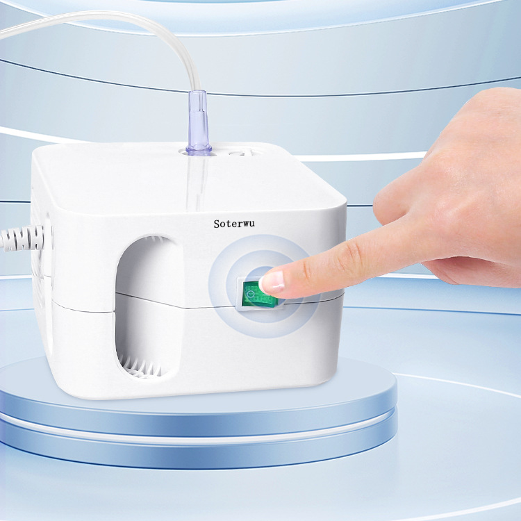 Soterwu Medical Nebulizer Household Compression Nebulizer Children and Adults Nebulizer Mask Portable Nebulizers for medical purposes