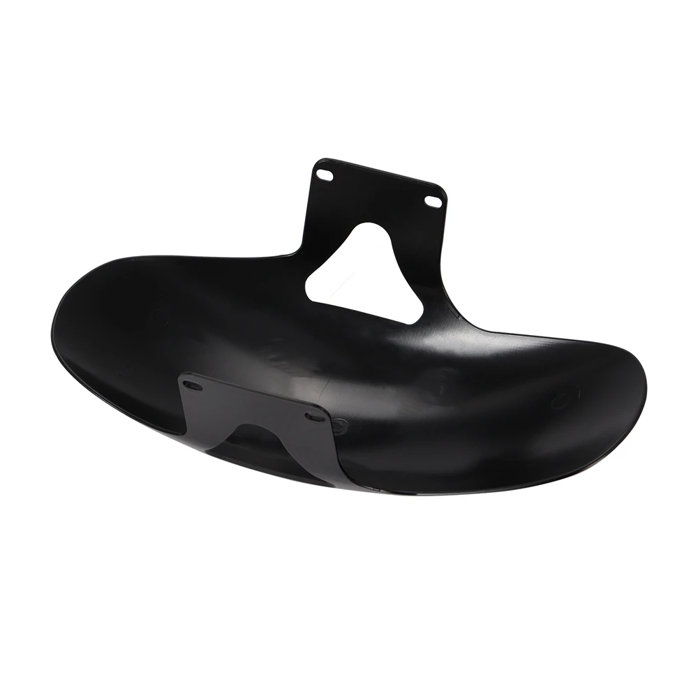 SOULEGMT Motorcycle Gloss Black Front Fender Mudguards Cover