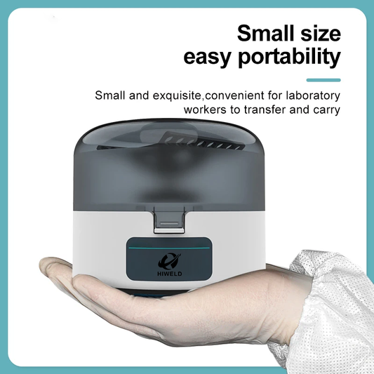 HIWELD Mini Centrifuge Machine Pcr Plasma Centrifuge Lab Microcentrifuge For 0.2/1.5/2ml Centrifuge Tube