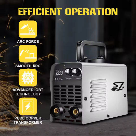 S7 Mini Stick Welder 110V/220V  Portable Stick MMA ARC Welding Machine 50/60HZ Inverter Welder Machine Digital