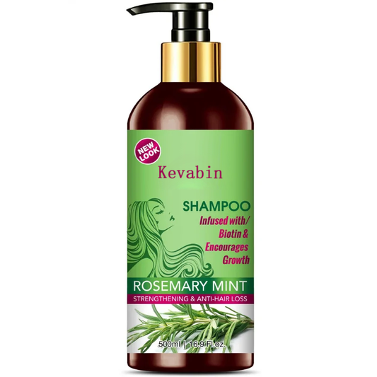 Kevabin Rosemary Mint Shampoo Rosemary Mint Shampoo Smooth Moisturizing Nourishing Volumizing Oil Control Smooth Fragrance Cleansing