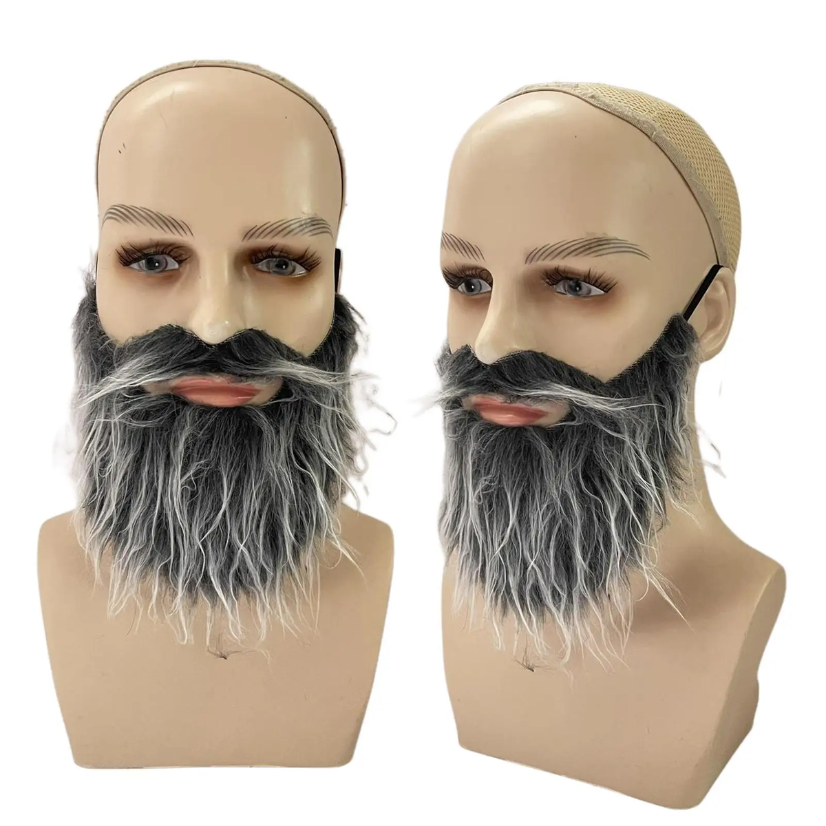 Eawenia False Beards Novelty Dress up Fake Mustache for Carnival Easter Party Supplies Funny Costume Party Fake Beard Moustache