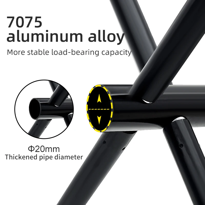 Aquasip Outdoor Portable Folding Stool Aluminum Alloy Minin Storage Chair Camping Fishing Chair Picnic Lightweight Furniture Foldable Camping Bench