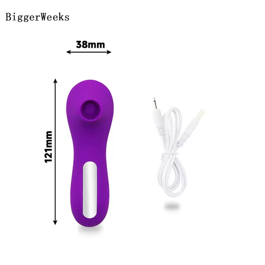 BiggerWeeks Woman Sex Clitoral Toy Mini G-spot Tongue Licking Sucking vibrator Clitoris sucker pussy dildo fidget toys sex toys for girls 18