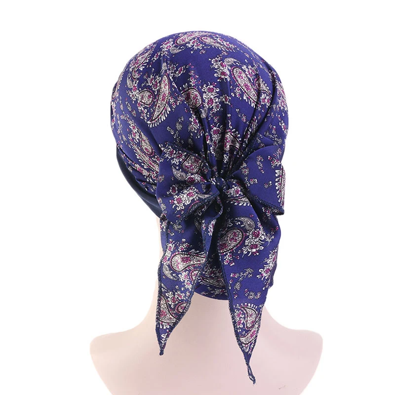 MiaGie Women Head Scarf Hair Turban Pre-Tied Headwear Head wear