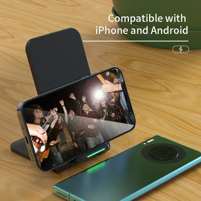 CulmenX Wireless Charger Station Earphone Phone Fast Charging Charger Holder