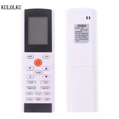 KULOLKU Suitable for Air Conditioner Remote Controls Remote controls for air-conditioning apparatus