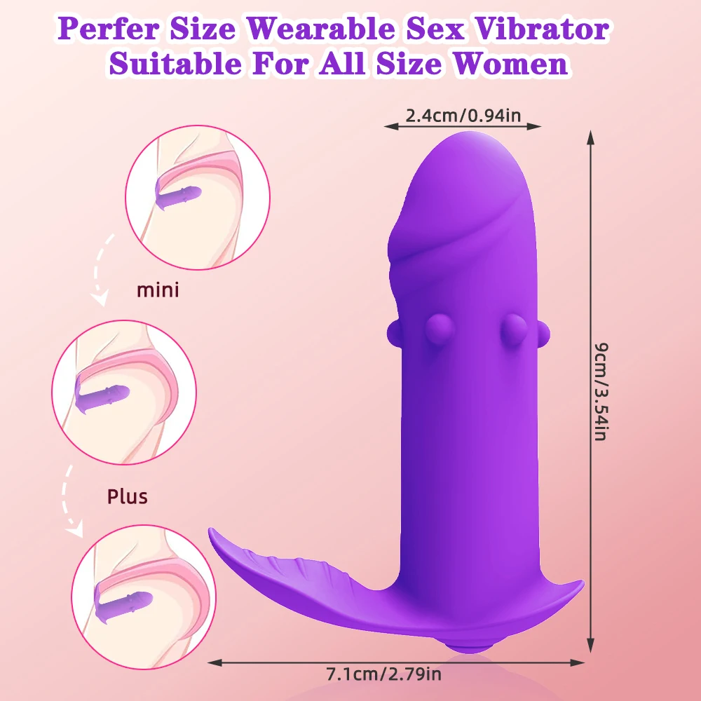 lilyfunn APP Control Vibrator for Women Wearable Panty Dildo G Spot Clit Stimulate Adult Sex Toys Couples Vibration Massager Machine
