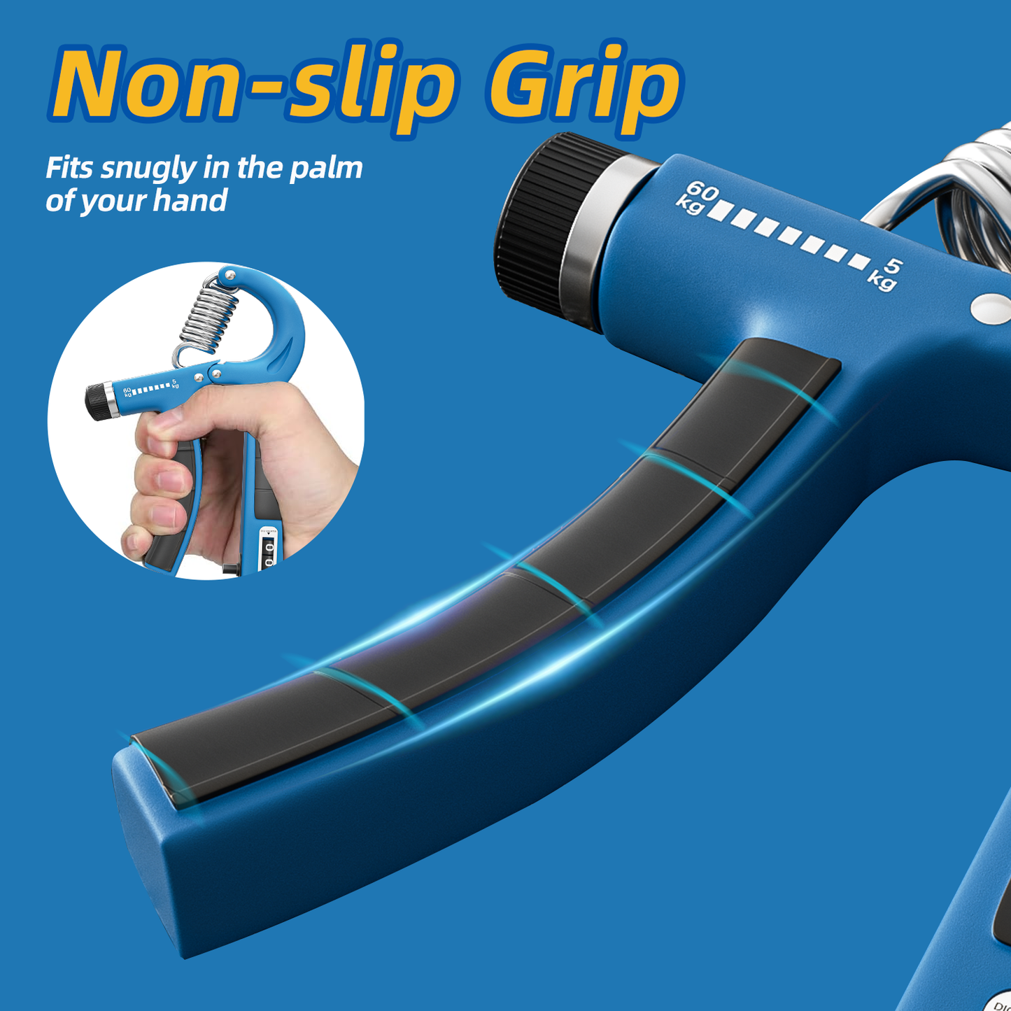 VEICK Hand Grips Strengthener Men and Women Arm Spring Finger Massager Expander Hand Exercise Gym Fitness Training Wrist Gripper