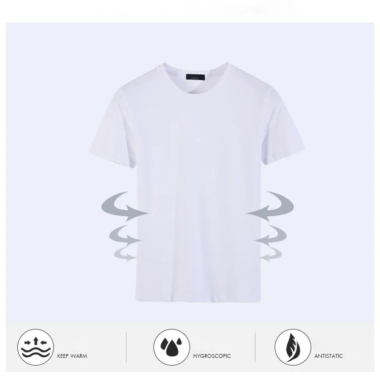 Komene T-shirts White Black Short Sleeve Loose Round Neck Bottoming Shirts Trendy Casual Solid Color Pullover Tops