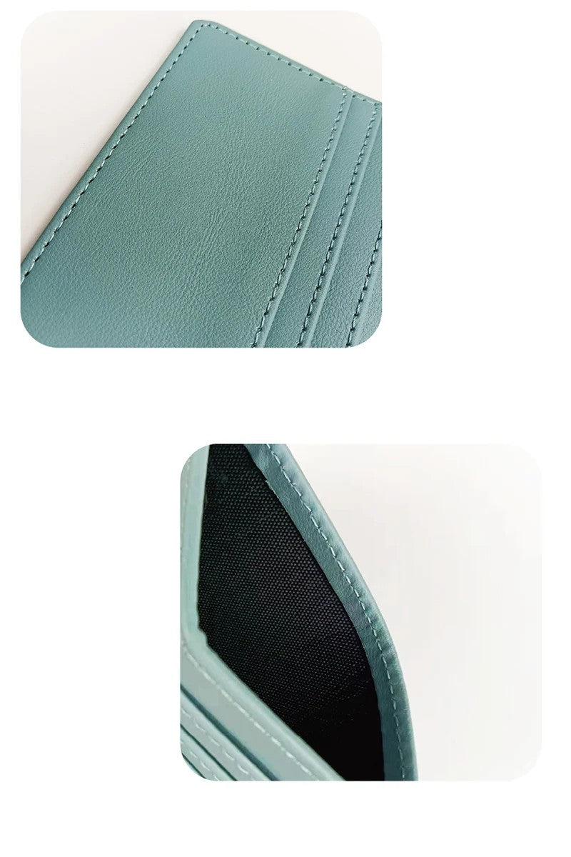 Petzor PU Leather Credit card cases - Slim Multi-Slot Holder for Credit Cards