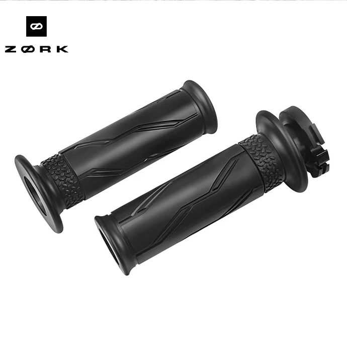 Motorcycle Hand Grips Rubber Gel Grip with Bar End Plug parts of motorcycles namely handle bar grips