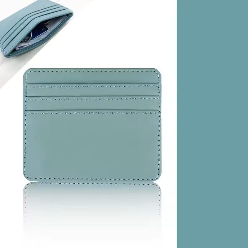 Petzor PU Leather Credit card cases - Slim Multi-Slot Holder for Credit Cards