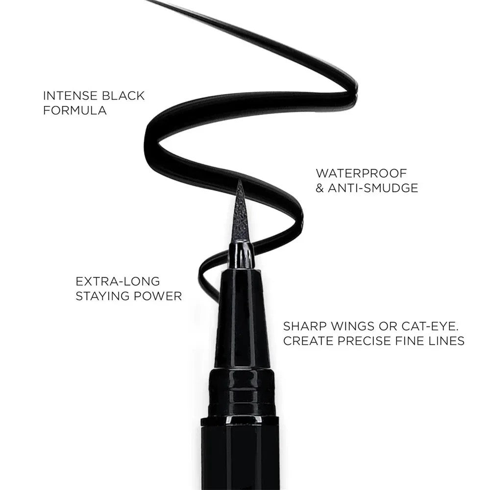 lovcare Quick-dry Eyeliner Pencil Makeup Long Lasting Smooth Matte Eye Liner Waterproof Anti Smudge Liquid Eyeliner Pen Eyes Cosmetics